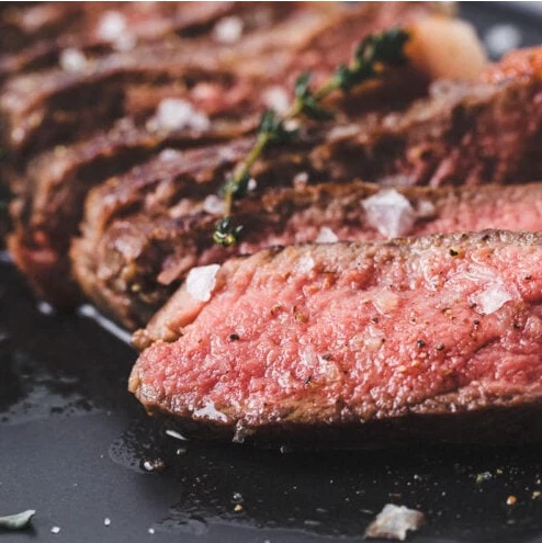 Easy Sous Vide Steak with Garlic and Herbs
