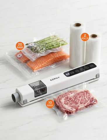 S7 Pro Handheld Vacuum Sealer with 30-Piece Starter Kit