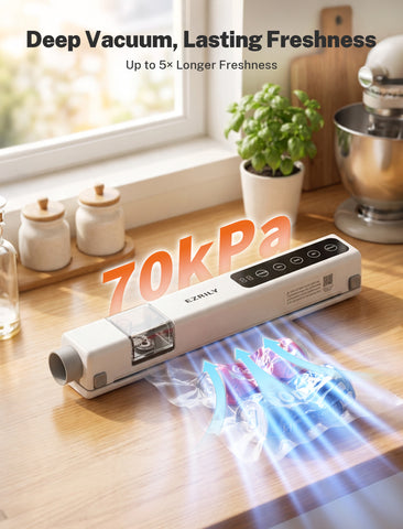S7 Pro Handheld Vacuum Sealer with 30-Piece Starter Kit